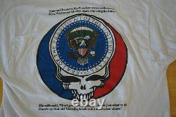 VINTAGE 90's Vote Garcia 92' Grateful Dead Concert T-Shirt 1992 Mens XL