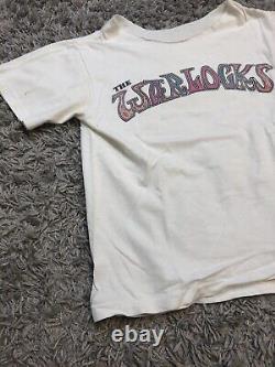 VINTAGE 90s Grateful Dead The Warlocks Single Stitch Tee Shirt Size Medium Cut