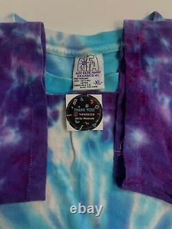 VINTAGE 90s THE GRATEFUL DEAD Okemo Mountain Resort TEE SHIRT 1995 tie dye XL