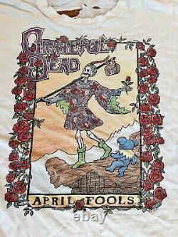 VINTAGE GRATEFUL DEAD APRIL FOOLS NASSAU COLISEUM 1993 liquid blue DAVID OPIE