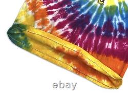 VINTAGE GRATEFUL DEAD ELLIS D T shirt Tie Dye 1990 Flying Eyeball Tee Sz L