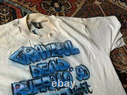 VTG (1990) Grateful Dead Buffalo Show Handmade Lot Shirt. Medium