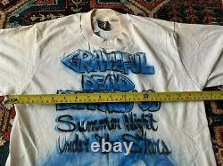 VTG (1990) Grateful Dead Buffalo Show Handmade Lot Shirt. Medium