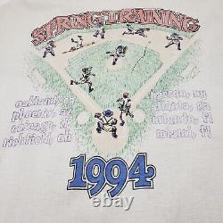 VTG 1994 Grateful Dead Baseball Shirt Steal Your Base Single Stitch USA XL 90s