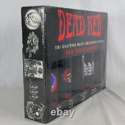 VTG 1996 Dead Red Grateful Dead Red Table UnWine Box Set 5 Bottles Sealed