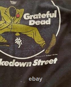 VTG 70s Grateful Dead Shakedown Street Bertha Gilbert Shelton Tshirt