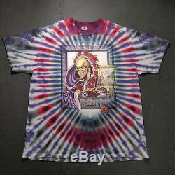 VTG 90s/2000 Delta Grateful Dead Millennium Tour Graphic T Shirt XXL Tie Dye'97