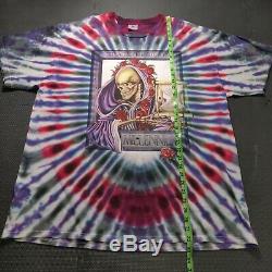 VTG 90s/2000 Delta Grateful Dead Millennium Tour Graphic T Shirt XXL Tie Dye'97