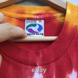 VTG Grateful Dead 1996 Tie dye Team Lithuania Basketball T Shirt Size XL 90's
