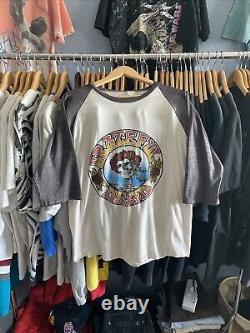 Vintage 1970s 1980s Grateful Dead T-Shirt Stanley Mouse Bertha Paper Thin 50/50