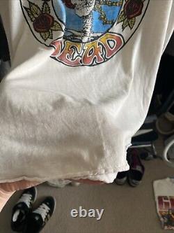 Vintage 1970s 1980s Grateful Dead T-Shirt Stanley Mouse Bertha Paper Thin 50/50