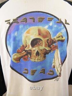 Vintage 1977 Grateful Dead Cyclops Kelley Mouse Concert Tour Graham Shirt XL