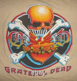 Vintage 1980 GRATEFUL DEAD RECKONING Single Stitch SCREEN STARS Shirt