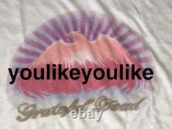 Vintage 1980 Grateful Dead Go To Heaven Concert T Shirt Tour Shirt Original Knit