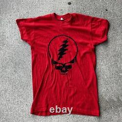 Vintage 1980 Grateful Dead Steal Your Face T-Shirt