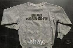 Vintage 1980s Dead Kennedys In God We Trust Sweatshirt Winston Smith Idol sz S