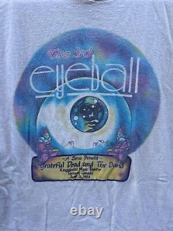 Vintage 1980s Grateful Dead The Band 1984 Concert Tour T Shirt XL used