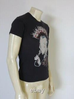 Vintage 1980s The Exploited Punks Not Dead Screen Stars Tee Shirt Black Medium