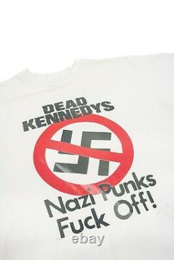 Vintage 1981 Dead Kennedys Punks F Off T-Shirt Single Stitch VTG90 original 90's