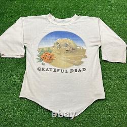 Vintage 1981 Grateful Dead European Tour Stanley Mouse Raglan T-Shirt Original S