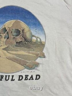 Vintage 1981 Grateful Dead Stanley Mouse Single Stitched T-Shirt Men's XL USA