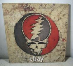 Vintage 1982 Grateful Dead Stretched Canvas Art