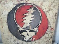 Vintage 1982 Grateful Dead Stretched Canvas Art