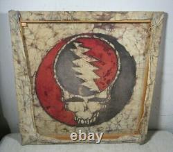 Vintage 1982 Grateful Dead Stretched Canvas Art