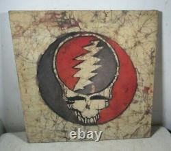 Vintage 1982 Grateful Dead Stretched Canvas Art