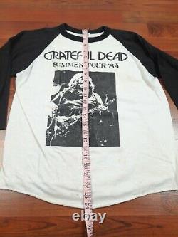 Vintage 1984 Grateful Dead Concert Tour t Shirt Summer raglan Jersey RARE