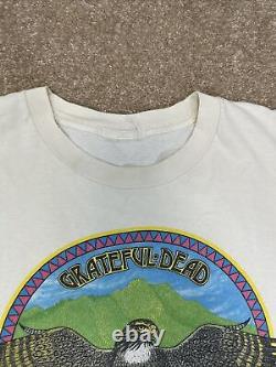 Vintage 1984 Grateful Dead Shirt Fall Tour David Lundquist Eagle GDP Sz 2XL 80s