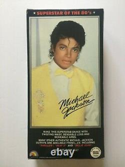 Vintage 1984 LJN Michael Jackson American Music Awards 12 Doll Beat It Thriller
