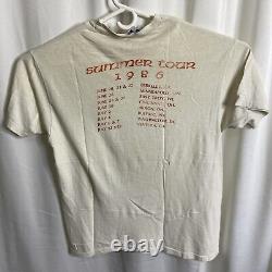 Vintage 1986 Grateful Dead Mens T Shirt California Rick Griffin GDM Tour XL