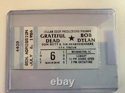 Vintage 1986 Greatful Dead / Bob Dylan 4 Piece Collection Excellent Condition