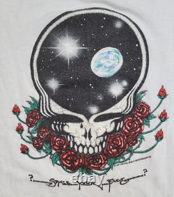 Vintage 1987 GRATEFUL DEAD Space Your Face Skull GDM Tour T Shirt Size M/L