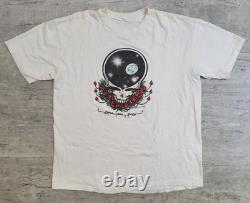 Vintage 1987 GRATEFUL DEAD Space Your Face Skull GDM Tour T Shirt Size M/L