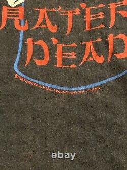 Vintage 1987 Grateful Dead Mens T Shirt Year Of The Hare GDM January Tour XL