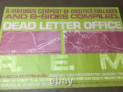 Vintage 1987 R. E. M. Dead Letter Office Promo Poster 24 X 36 REM