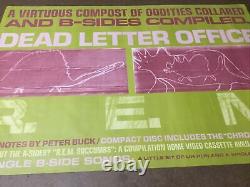 Vintage 1987 R. E. M. Dead Letter Office Promo Poster 24 X 36 REM
