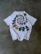 Vintage 1989 Grateful Dead Spiral Dancing Bears Graphic Shirt USA XL White