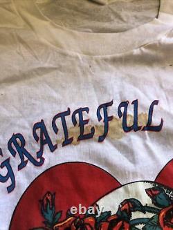 Vintage 1989 Original Grateful Dead Built To Last Shirt Size XL