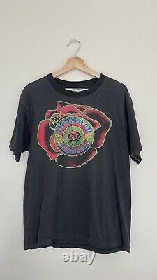 Vintage 1990 Grateful Dead American Beauty T-Shirt Tag Size Large Brokum