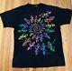 Vintage 1990 Grateful Dead GDM Brokum T-Shirt XLDancing Skeletons Spiral Rainbow