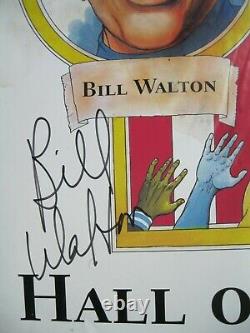 Vintage 1990's GRATEFUL DEAD BILL WALTON SIGNED HALL OF HONOR POSTER