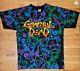 Vintage 1990s Grateful Dead AOP T-shirt size L Made in USA Brockum Single Stitch