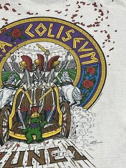 Vintage 1991 Grateful Dead LA Coliseum Summer Tour USC Trojans T-Shirt Men's XL