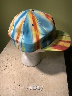 Vintage 1992 Grateful Dead Hat/Cap Balzout Tye-dye USA Steal Your Face Snapback