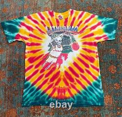 Vintage 1992 Grateful Dead Lithuania Olympic shirt size XL GREG SPEIRS Tie Dye