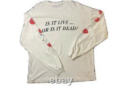 Vintage 1992 Grateful Dead Long-Sleeved T-shirt XL Tribal Ink Live Or Dead Band
