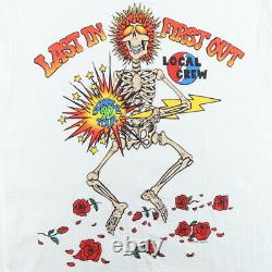 Vintage 1992 Grateful Dead Summer Tour Local Crew Shirt